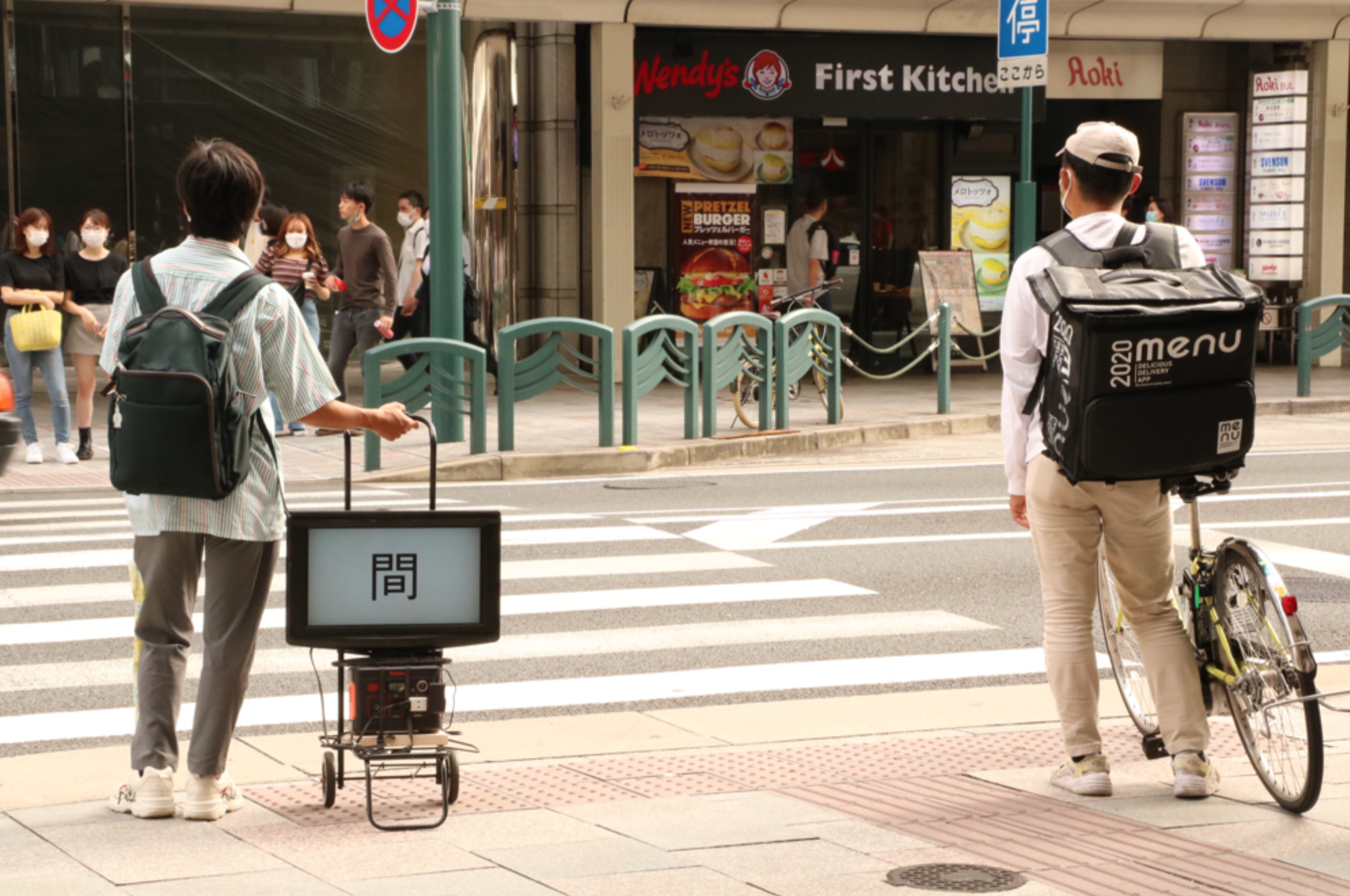 街にとっての他者になる（演劇のワークショップ）