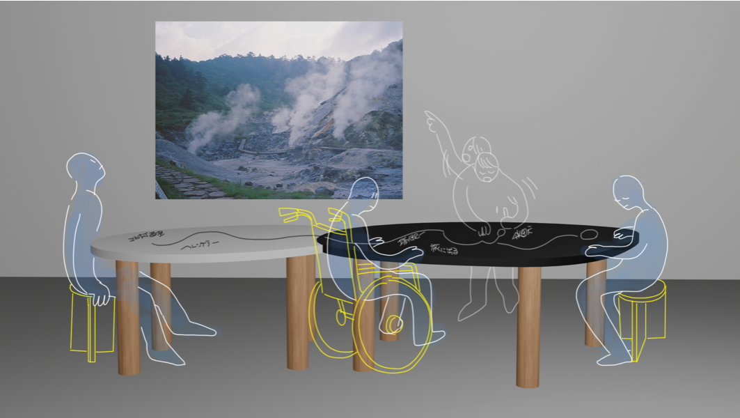 柔らかな彫刻、ゆっくりと溶ける